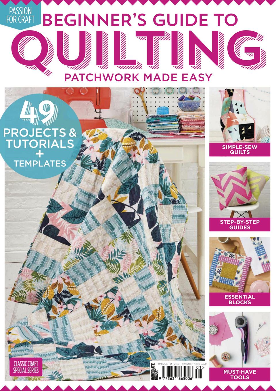 Love Patchwork & QuiltingBeginners Guide To Quilting Magazine