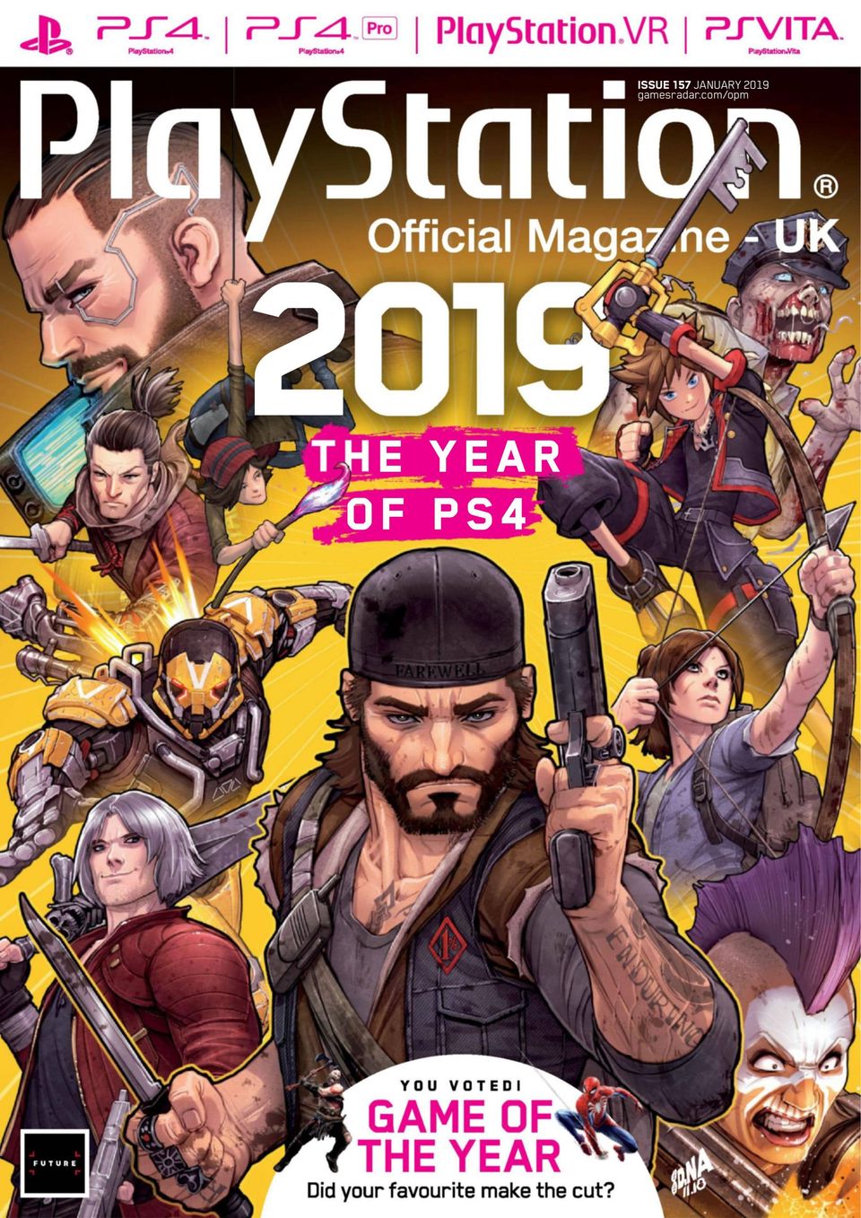 Official PlayStation Magazine UK EditionJanuary 2019 Magazine