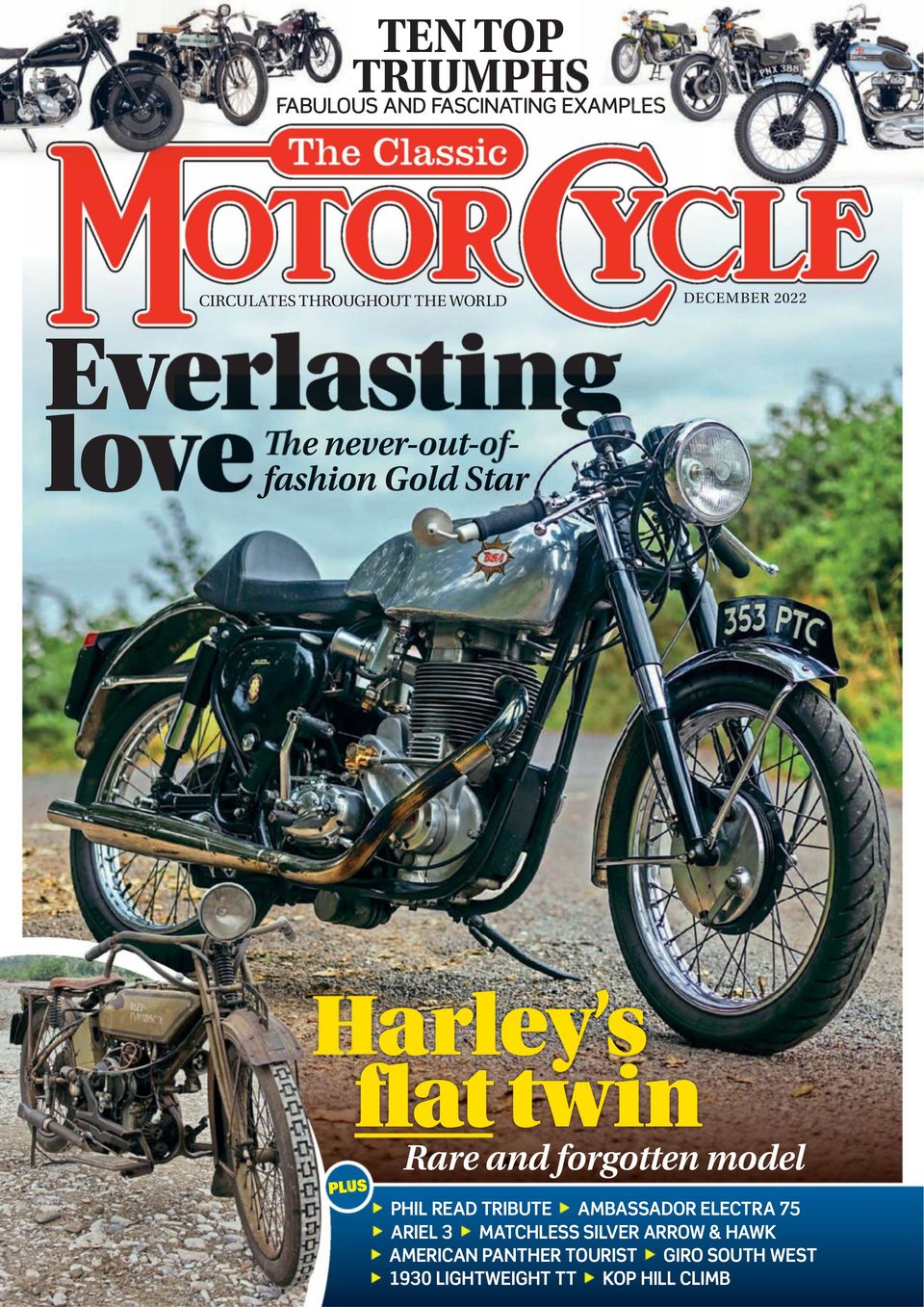The Classic MotorCycle-December 2022 Magazine