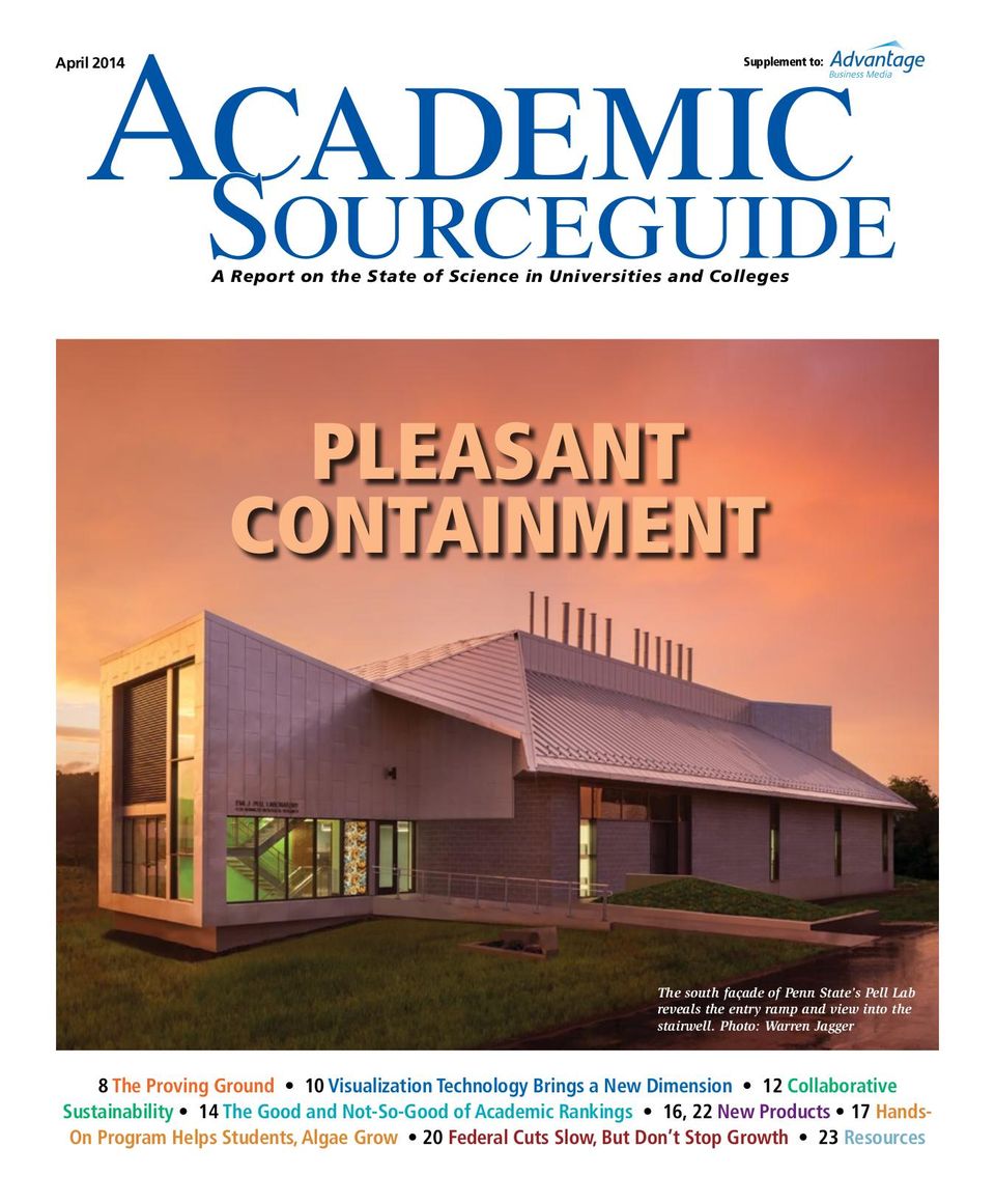 Laboratory EquipmentAcademic Source Guide Supplement April 2014 Magazine