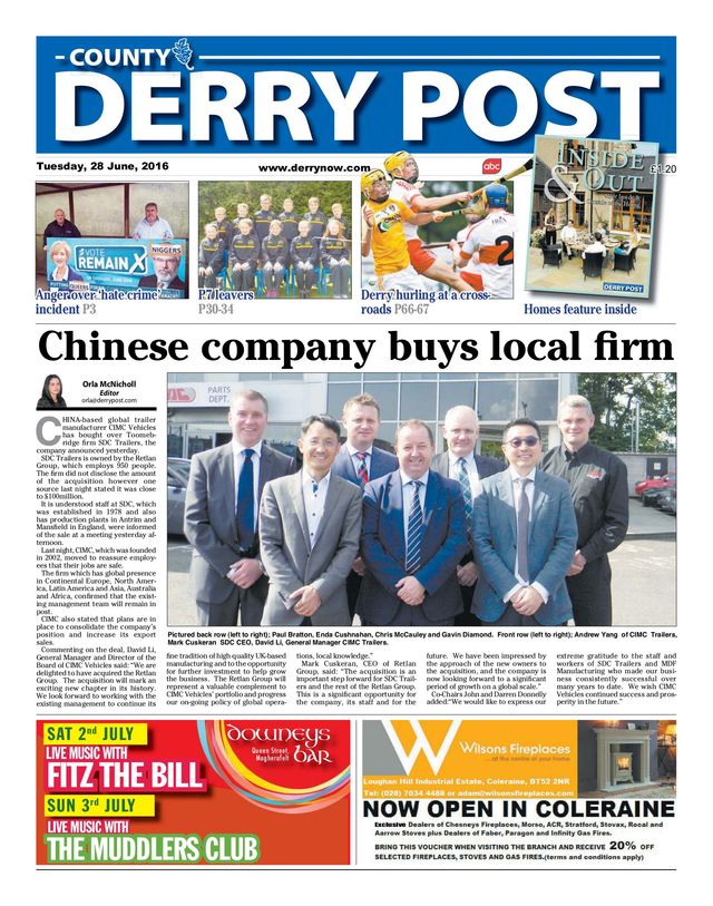 County Derry Post