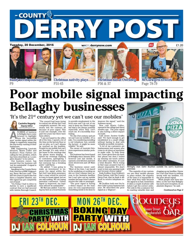 County Derry Post