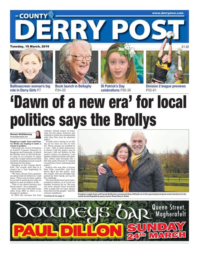 County Derry Post