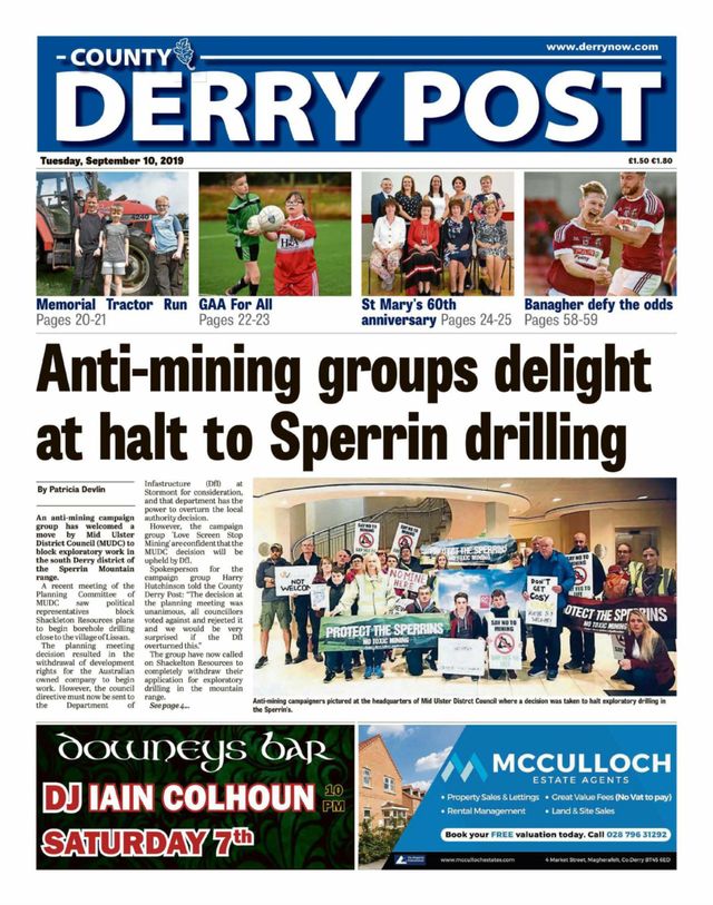 County Derry Post