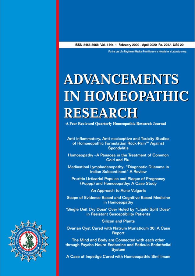 Advancements in Homeopathic Research