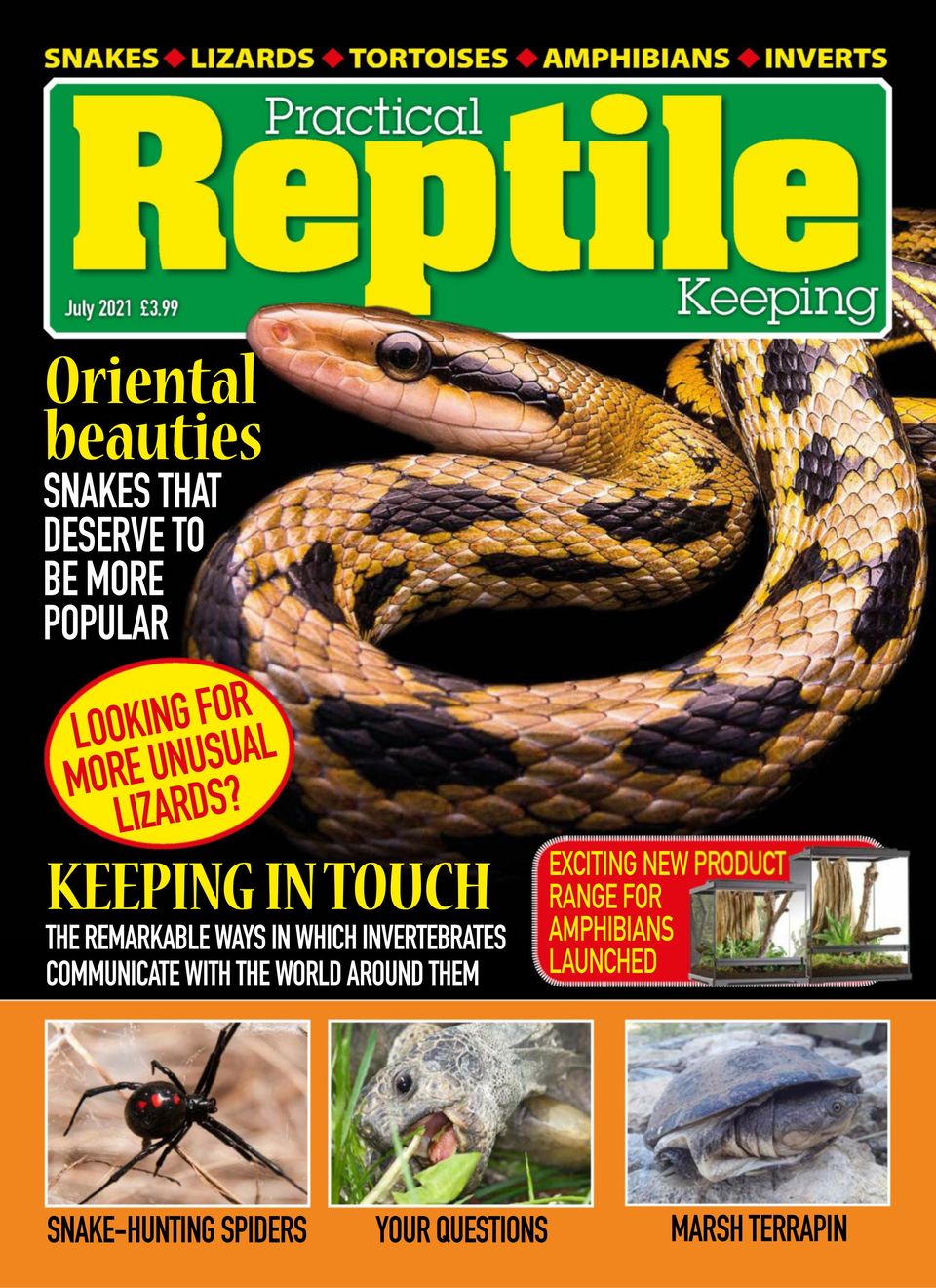 Practical Reptile KeepingJuly 2021 Magazine Get your Digital