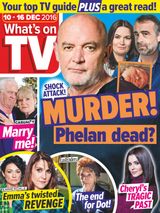 What's on TV - December 10,2016 December 10,2016