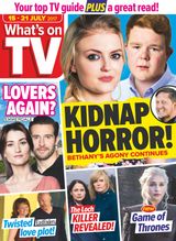 What's on TV - July 15,2017 July 15,2017