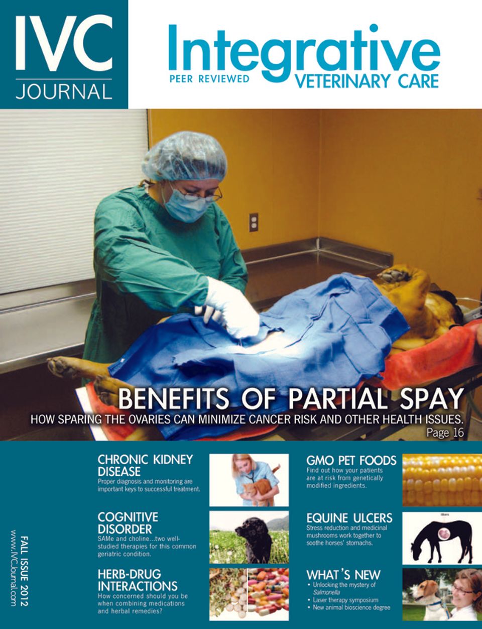 Integrative Veterinary Care JournalV2I4 Fall 2012 Magazine