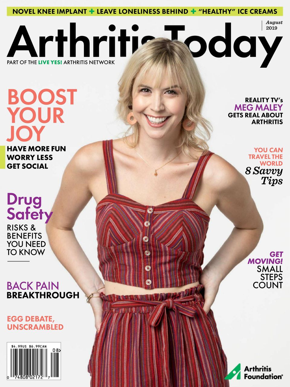 Arthritis TodayJuly/August 2019 Magazine Get your Digital Subscription