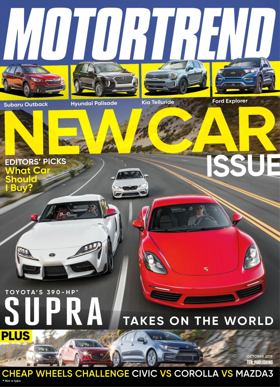 Motor Trend-October 2019 Magazine - Get your Digital Subscription