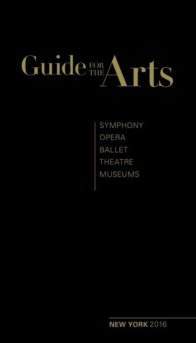 New York City-Guide for the Arts