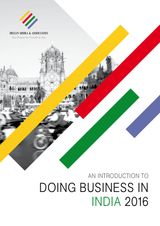 An Introduction to Doing Business in India 2016