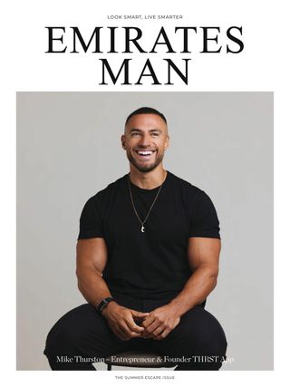 Emirates Man - SUMMER ESCAPE ISSUE Emirates Man Cover - SUMMER ESCAPE ISSUE Edition
