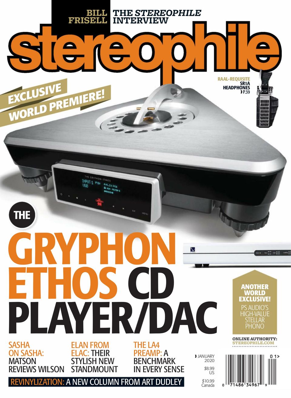 StereophileJanuary 2020 Magazine Get your Digital Subscription