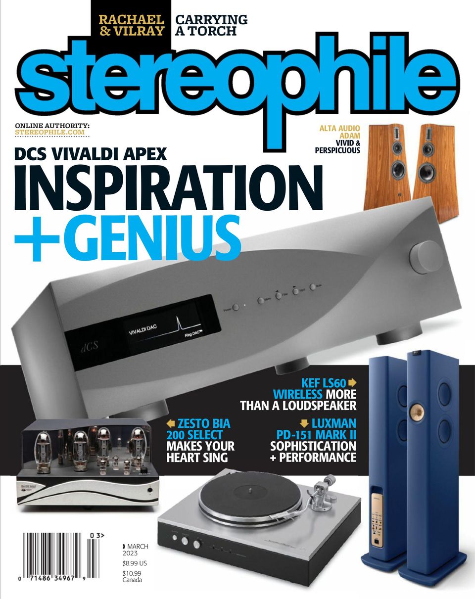 StereophileMarch 2023 Magazine Get your Digital Subscription