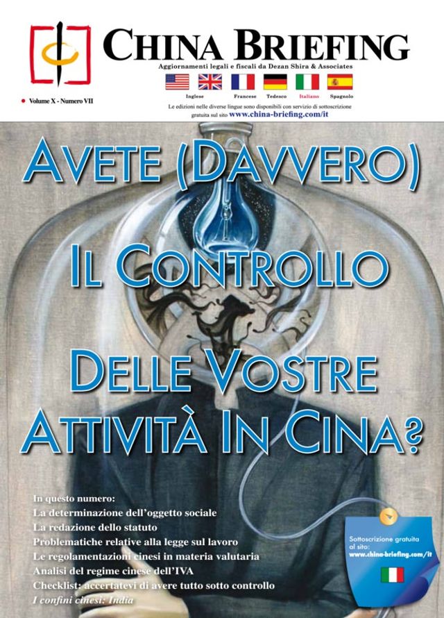 China Briefing - Italian