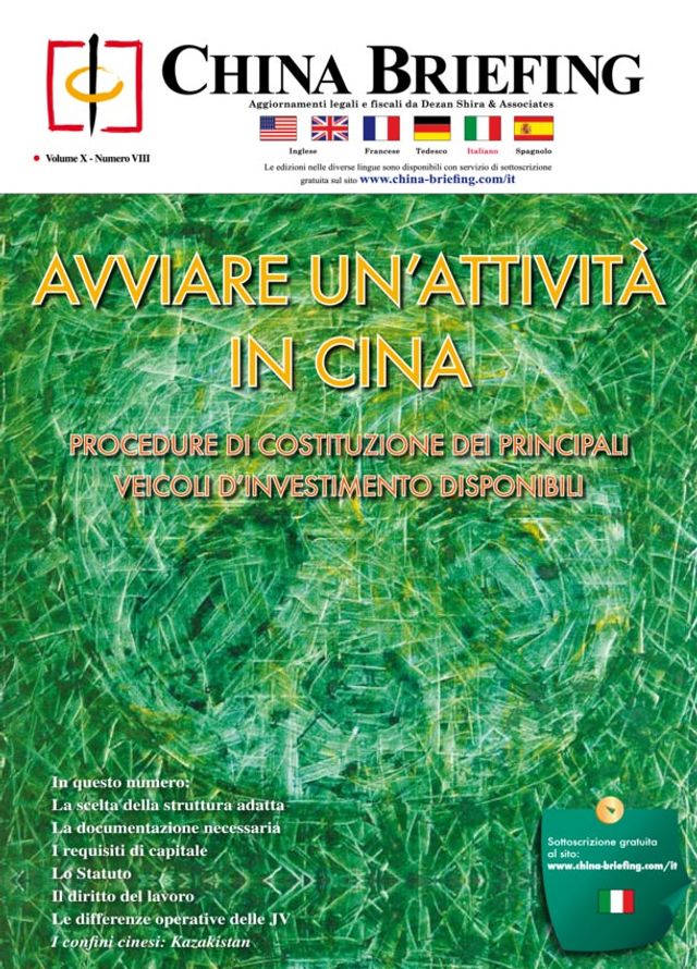 China Briefing - Italian