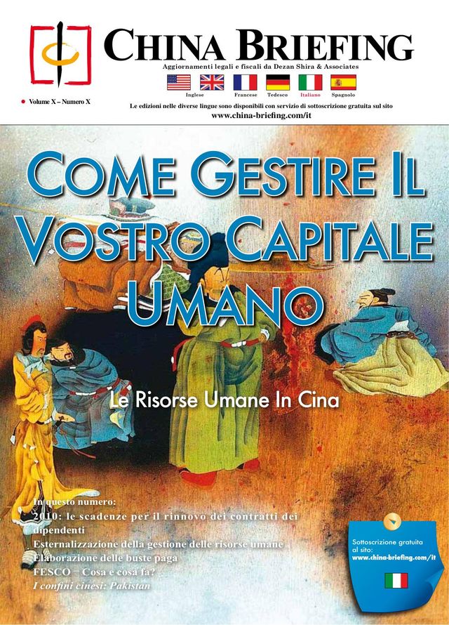 China Briefing - Italian