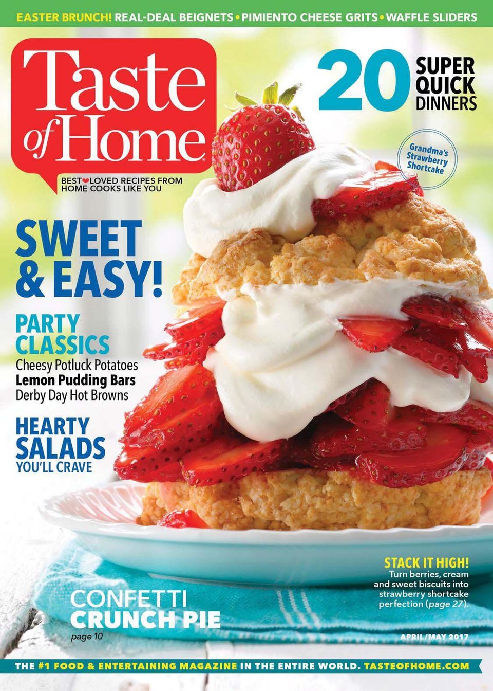 Taste of HomeAprilMay 2017 Magazine Get your Digital Subscription