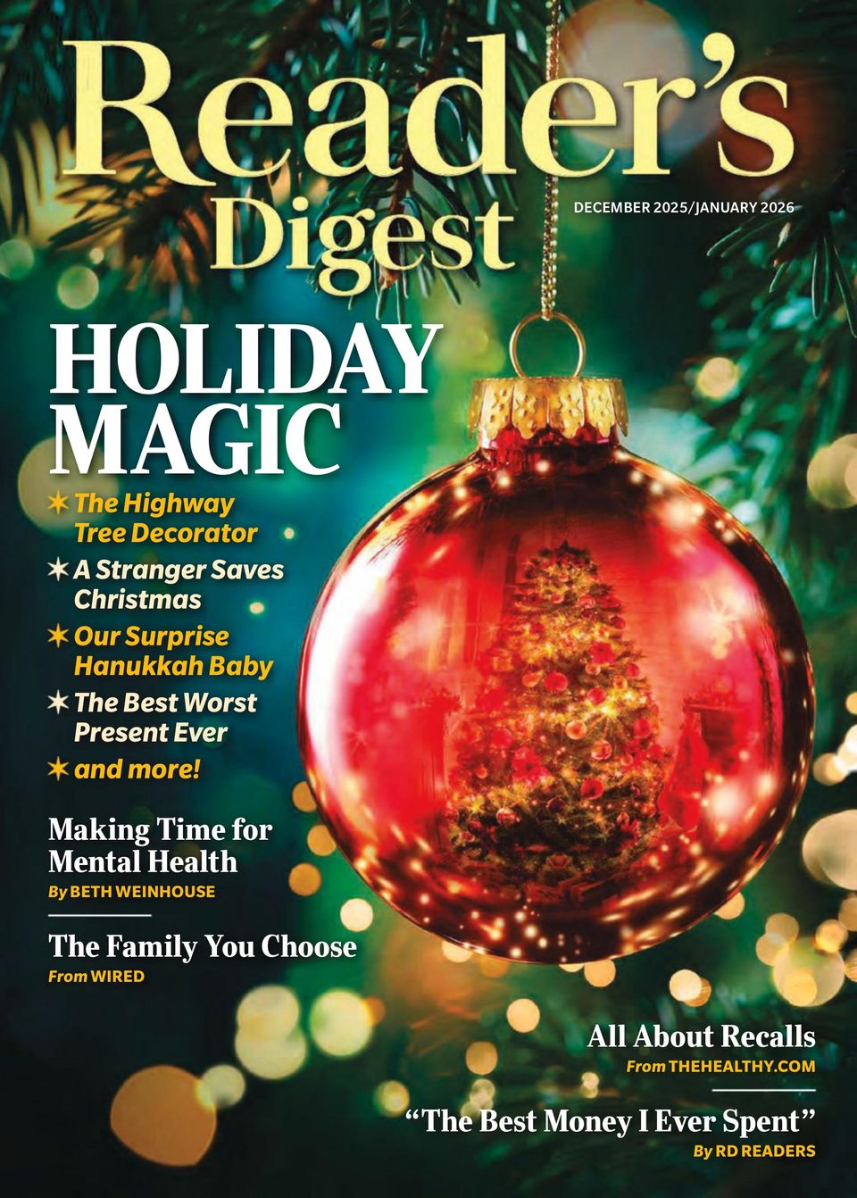 Reader's Digest US December 2025 / January 2026