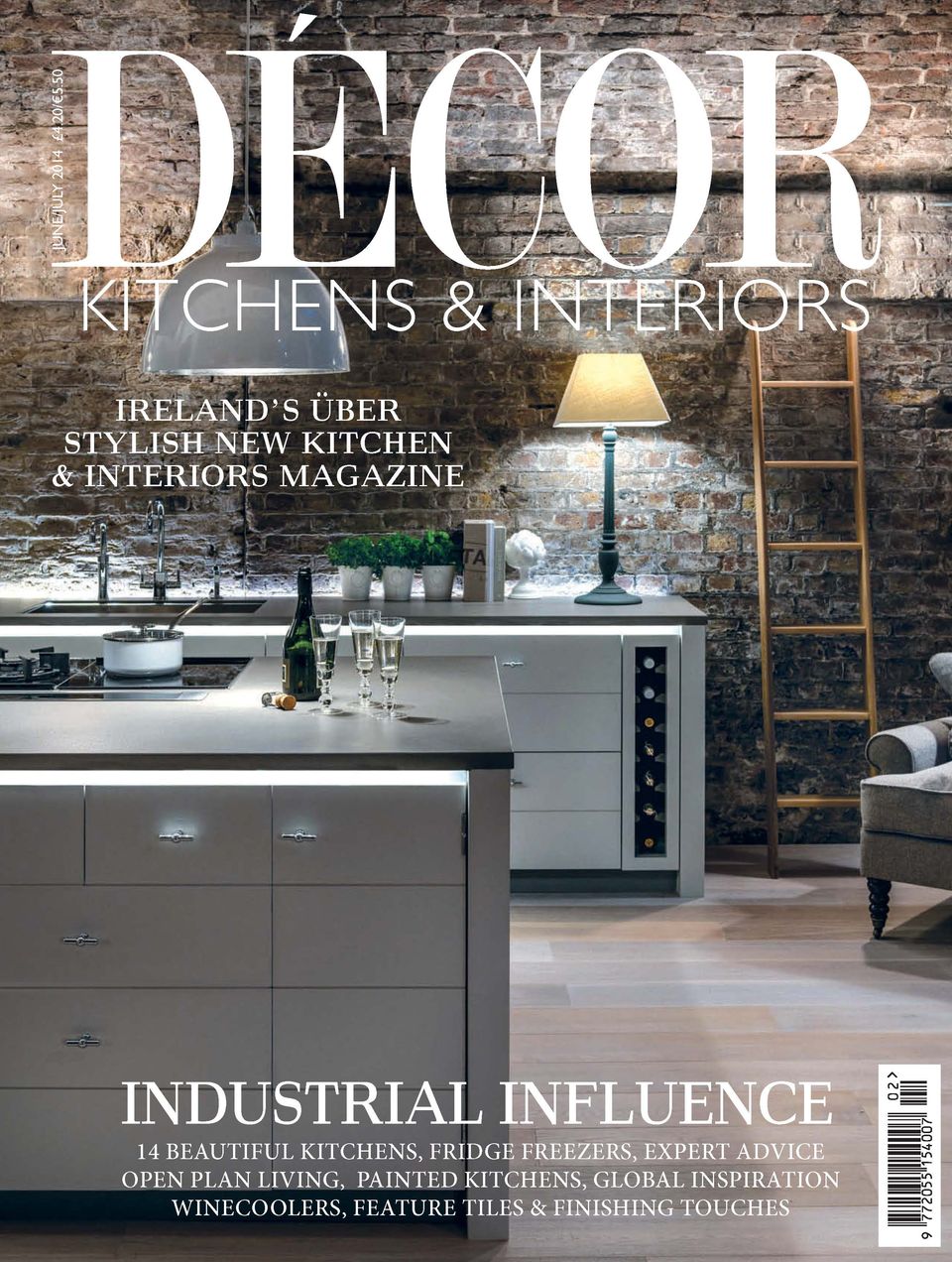 Get digital access to Décor Kitchens & Interiors June July 2014