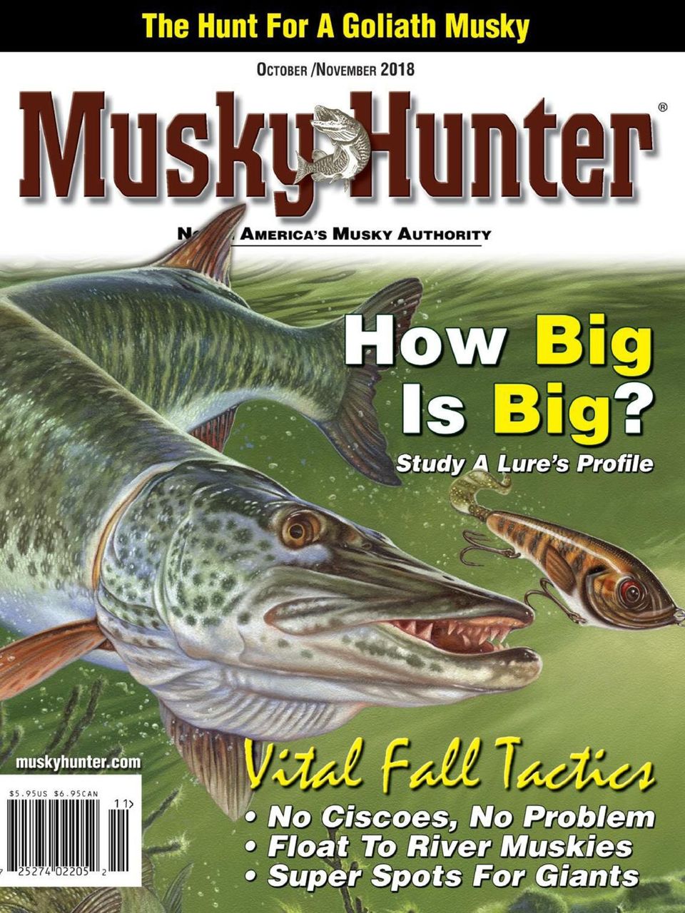 Musky Book, Muskie The Premier Waters of North America