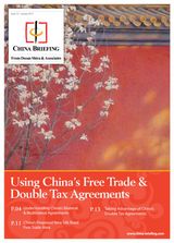 Using China's Free Trade and Double Tax Agreements