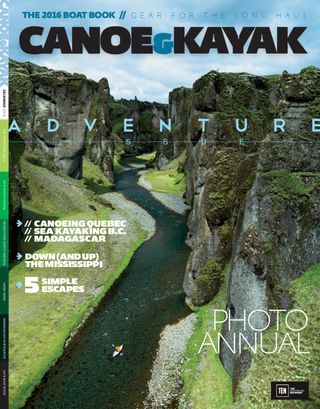 Canoe & Kayak  Cover - August 2016 Edition