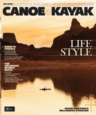 Canoe & Kayak  Cover - August 2016 Edition