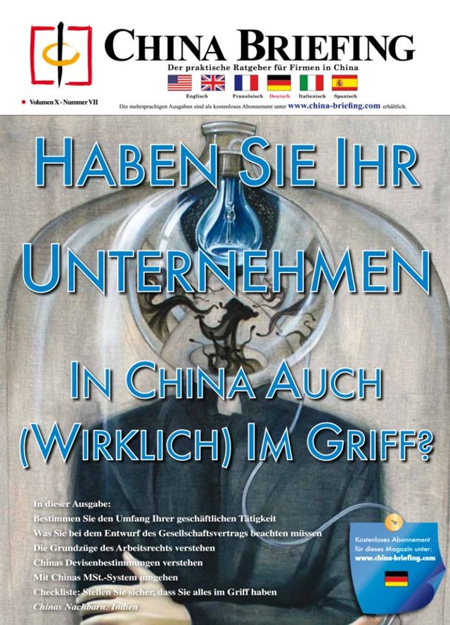 China Briefing - German