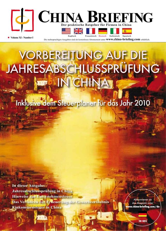 China Briefing - German