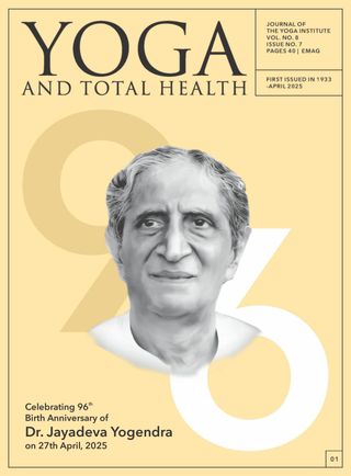 Yoga and Total Health - April 2025 Yoga and Total Health Cover - April 2025 Edition