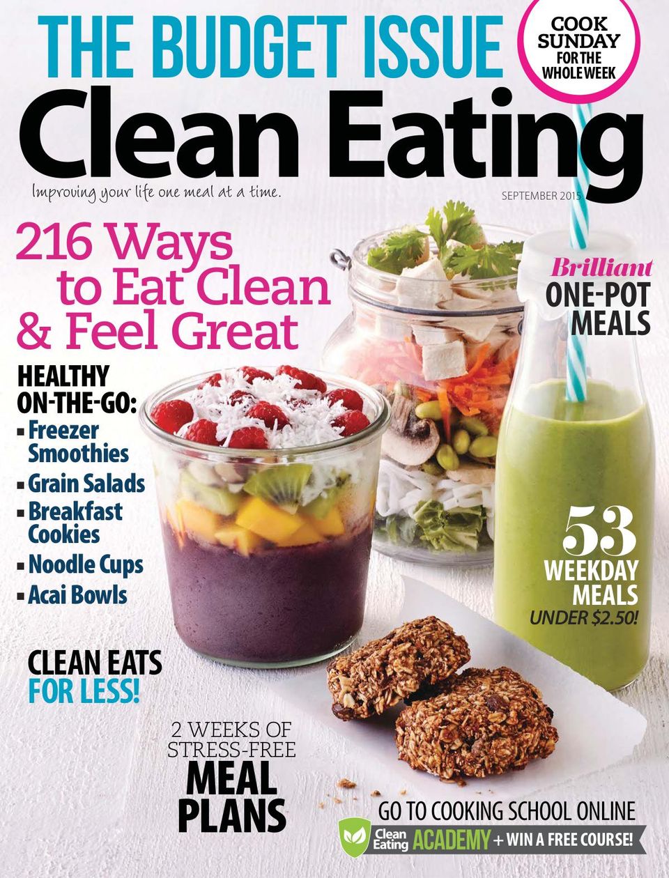 Clean Eating Magazine Subscription – FTTQY