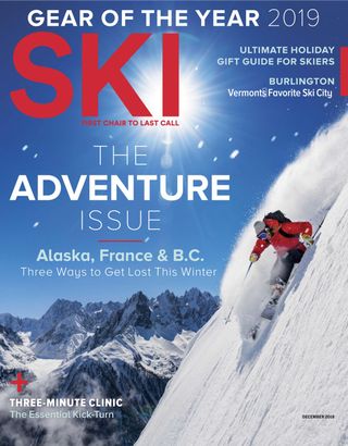 SKI US Magazine Cover - November 2022 Edition
