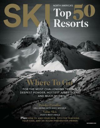 SKI US Magazine Cover - November 2022 Edition