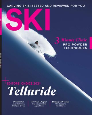 SKI US Magazine Cover - November 2022 Edition