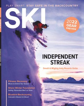 SKI US Magazine Cover - November 2022 Edition