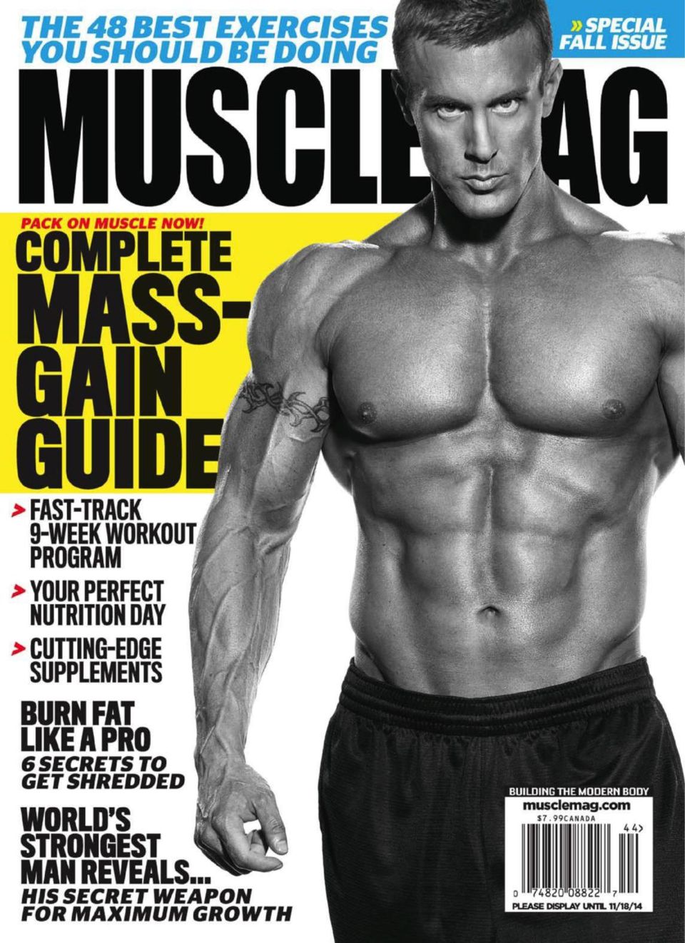 MuscleMag Magazine - Get your Digital Subscription