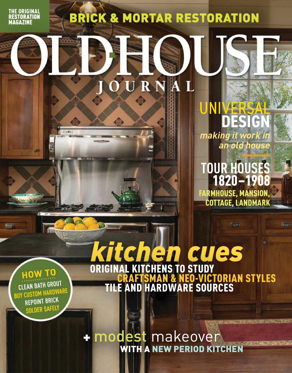 Get digital access to Old House Journal March April 2020 issue