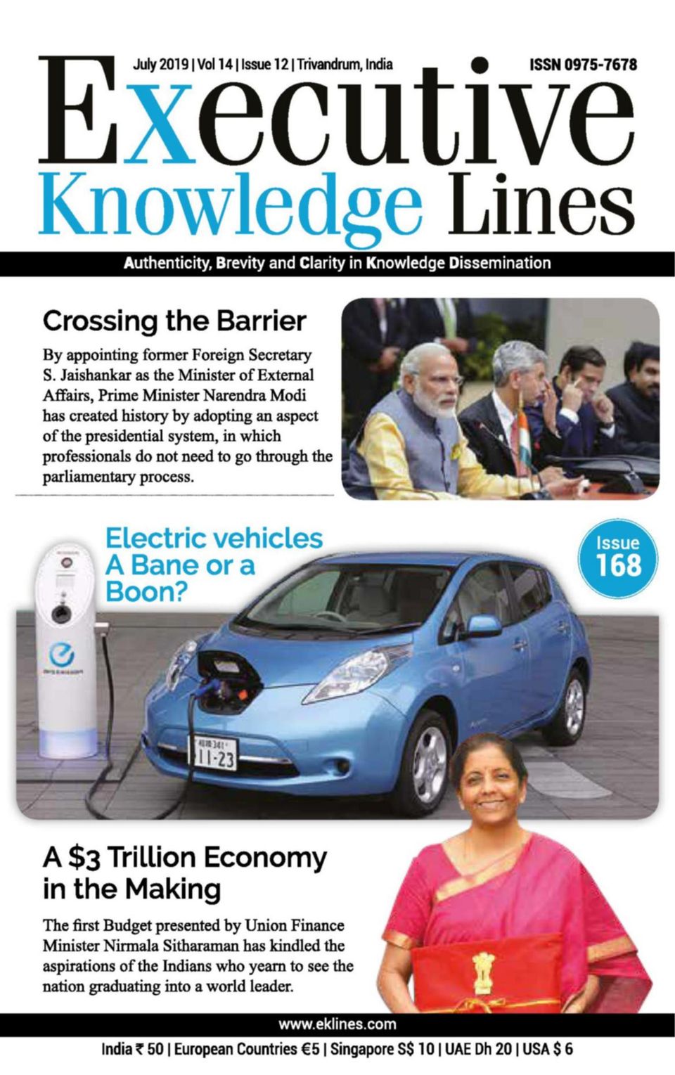 Executive Knowledge Lines-July 2019 Magazine - Get your Digital ...