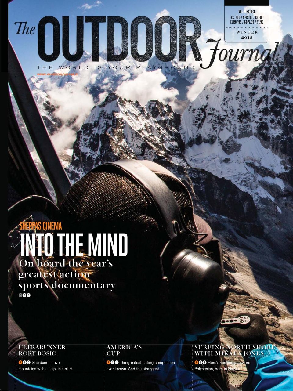 The Outdoor JournalWinter 2013 Magazine Get your Digital Subscription