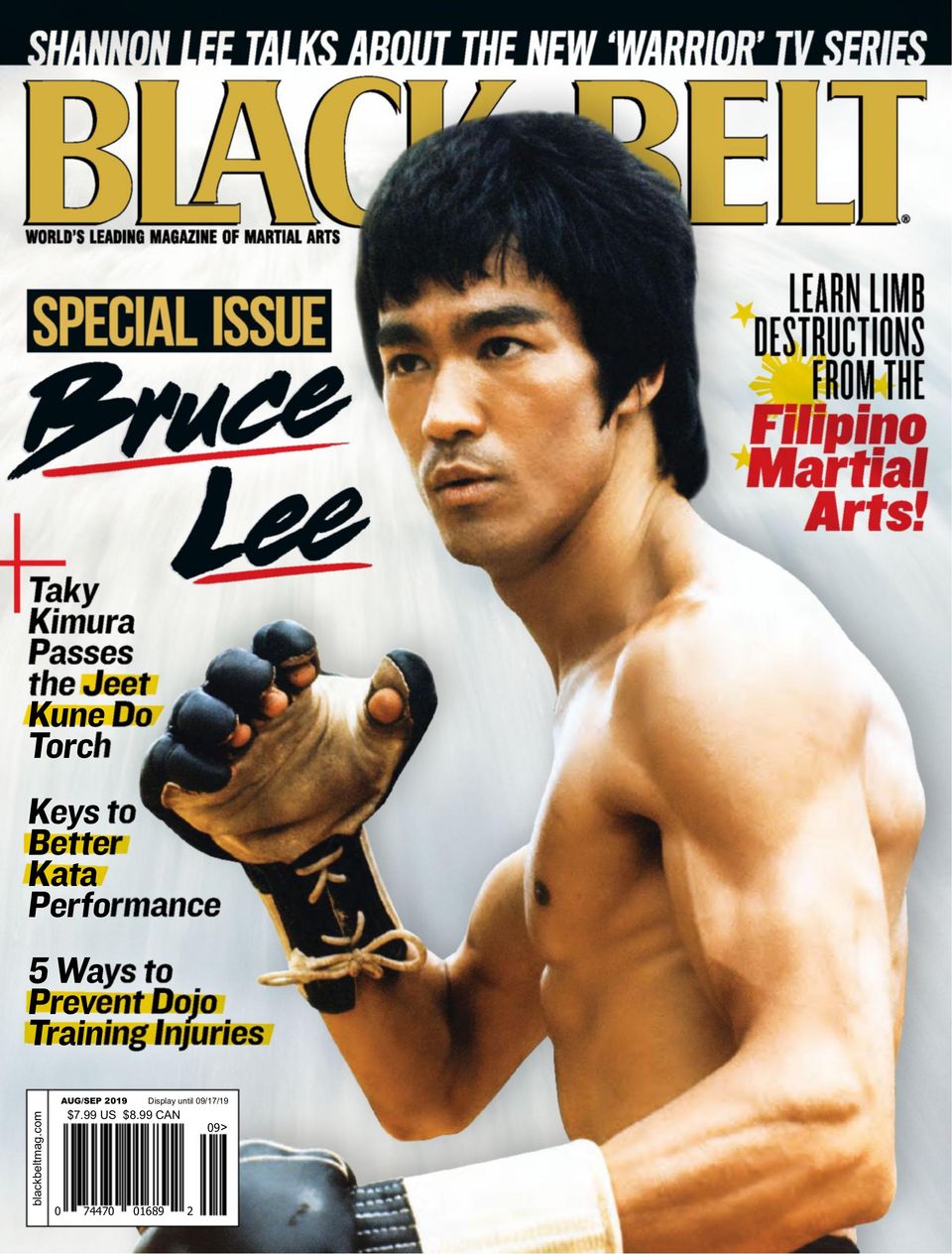 Black BeltAugust/September 2019 Magazine Get your Digital Subscription