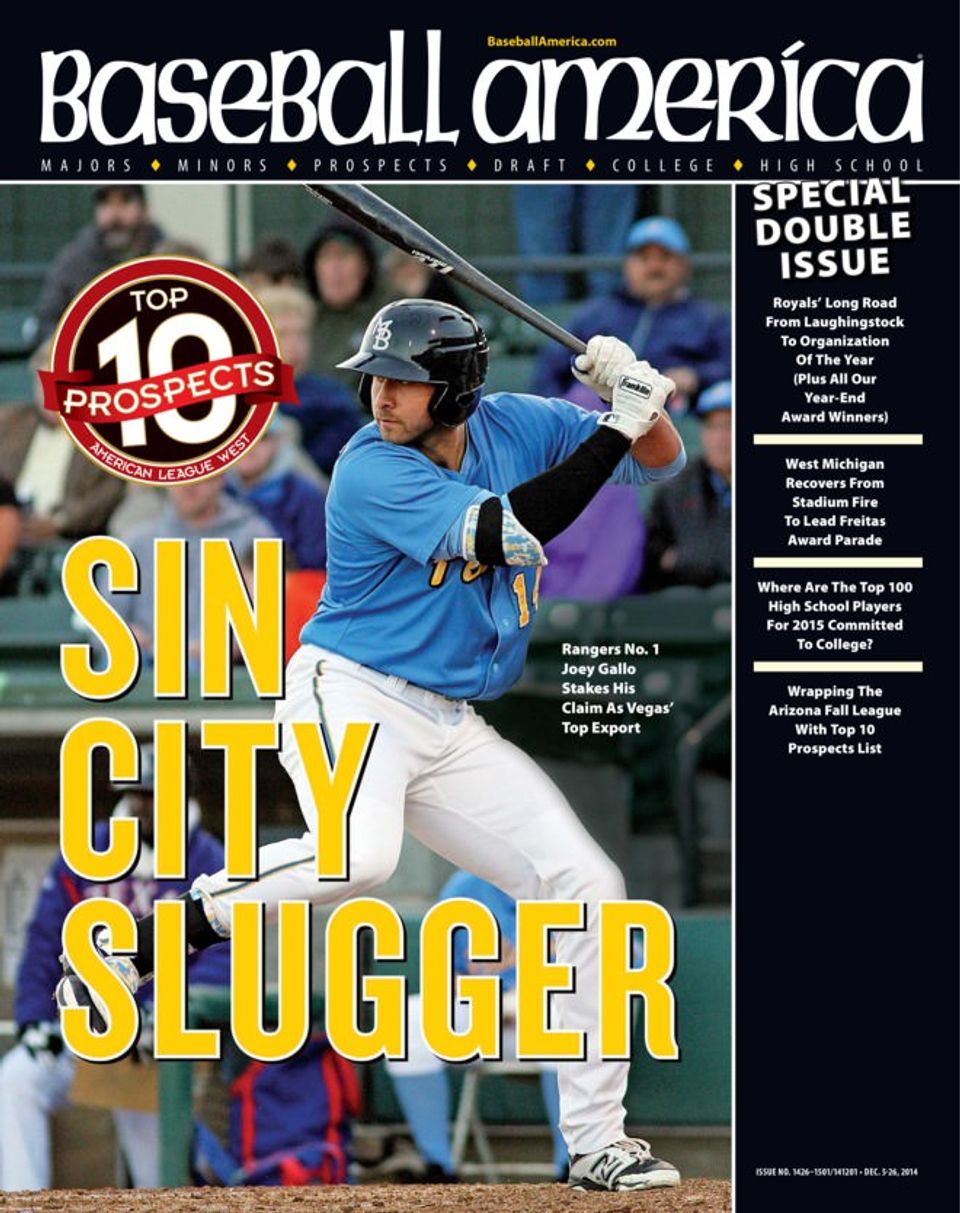 Baseball AmericaDecember 9,2014 Magazine Get your Digital Subscription