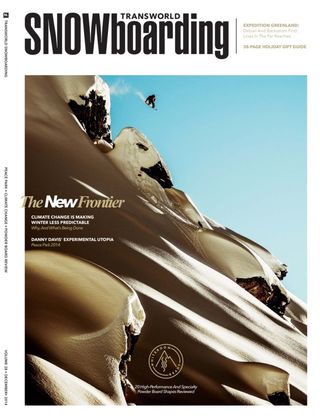 TransWorld Snowboarding  Cover - December 2018 Edition