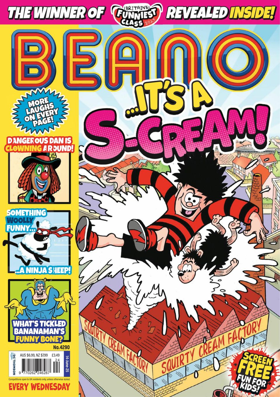 Get digital access to The Beano - June 14, 2025 issue | Magzter.com