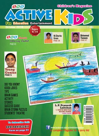 Active Kids - October 2016 Active Kids Cover - October 2016 Edition