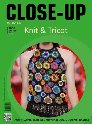 Close-Up Woman Knit & Tricot  Cover - n.4/2015 Spring Summer 2016 Edition