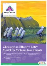 Choosing an Effective Entry Model for Vietnam Investments