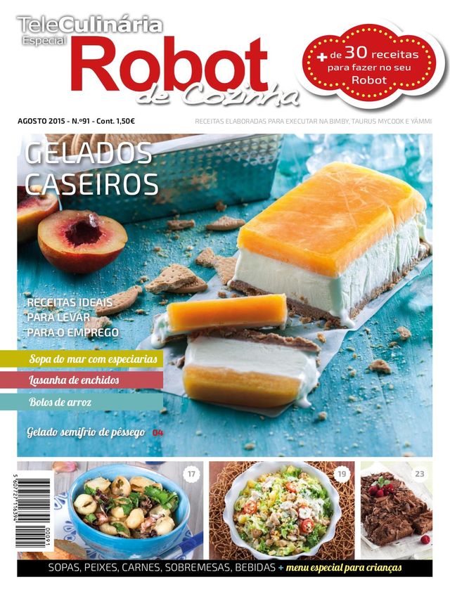 TeleCulinaria Especial Robot de Cozinha